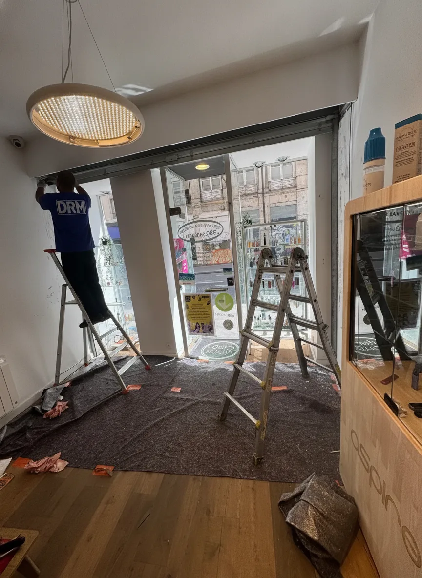 Installation et pose de rideau métallique à Clichy
